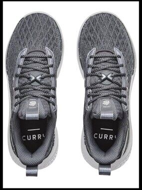 Under Armour Curry Flow 10 Team Basketball Shoes Grey Pitch Grey size 12